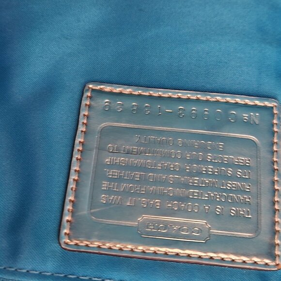 Vintage Coach Poppy Graffiti Pop Art Signature Tote Bag Purse - Picture 16 of 16